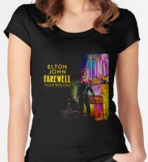 FAREWALL 2018/2019 JOHN ELTON PARKIR Women's Fitted Scoop T-Shirt