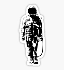 Banksy The Astronaut Artwork, Design For Tshirts, Posters, Men, Women, Youth, Kids Sticker