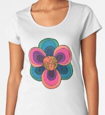 Be You, Psychedelic Flower Women's Premium T-Shirt