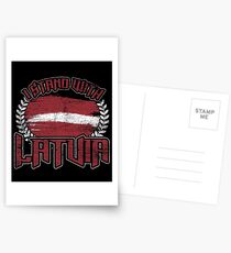 Latvia nationality Postcards