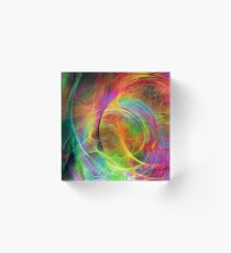 Blazing colours Acrylic Block