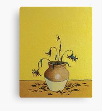 Banksy Sunflowers Artwork, Van Gogh Homage, Tshirts, Posters, Prints, Men, Women, Kids, Youth Canvas Print