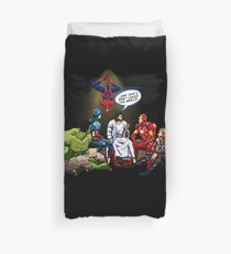 AND THAT'S HOW I SAVED THE WORLD! - Jesus Duvet Cover