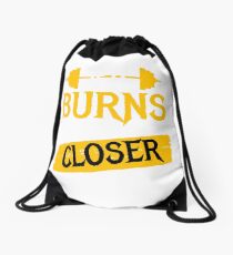 burns closer Drawstring Bag