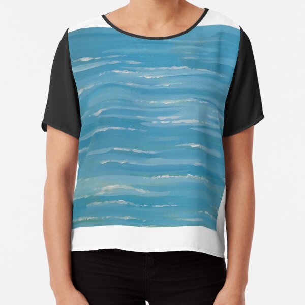The Sea Chiffon Top
