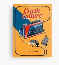 Lienzo metálico cultura de la cultura del conan gris