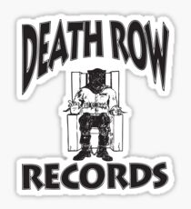 Death Row Records Sticker