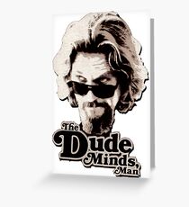 Big Lebowski Greeting Card
