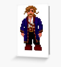 Guybrush Treepwood - Monkey Island Greeting Card