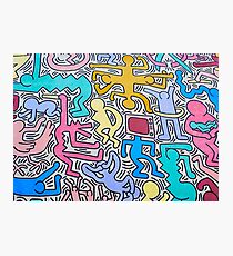 KEITH HARING Fotodruck