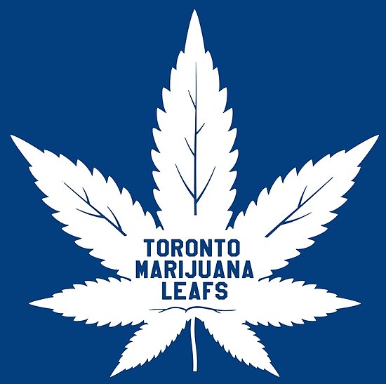 toronto marijuana leafs jersey
