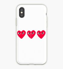 comme des garçons heartbreak iPhone Case