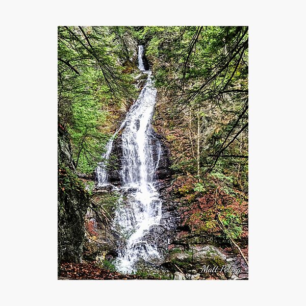 moss glen falls waterfall Photographic Print