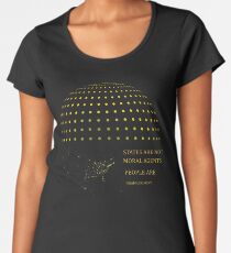 Chomsky Morals Women's Premium T-Shirt