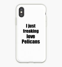 Pelicans Lover Funny Gift Idea Animal Love iPhone Case
