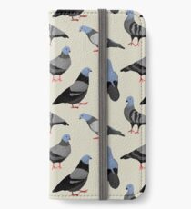 Design 33 - Die Tauben iPhone Flip-Case/Hülle/Skin