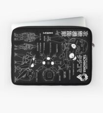 Tachikoma Blaupause Laptoptasche