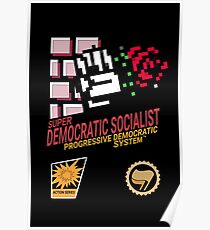 NES Style: Democratic socialist Poster