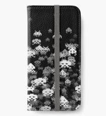 Invaded BLACK iPhone Wallet/Case/Skin