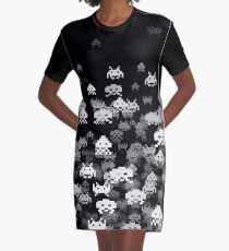 Invaded SCHWARZ T-Shirt Kleid