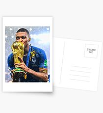 Kylian Mbappe PSG Postcards