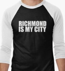 Richmond Is My City Men's Baseball ¾ T-Shirt