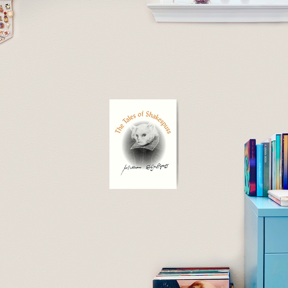 William Shakespuss Art Print