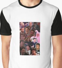 Chandler Bing Collage Graphic T-Shirt