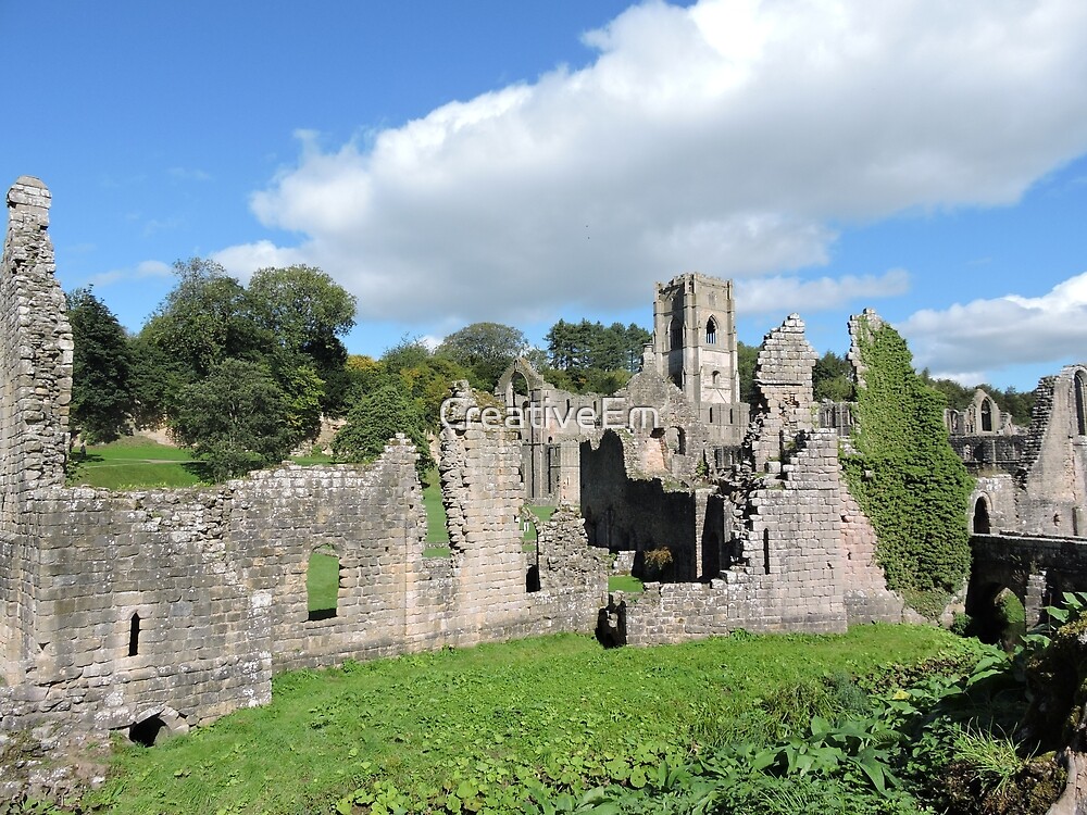 "Fountains Abbey The Architects Jigsaw" by CreativeEm Redbubble