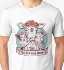 Cute funny Vegan shirt - friends not food Unisex T-Shirt
