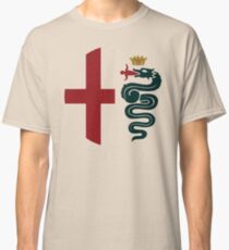 Alfa Romeo classic biscione / cross Classic T-Shirt