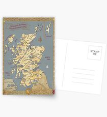 British Isles Trio # 3: Outlander's Scotland Postkarten