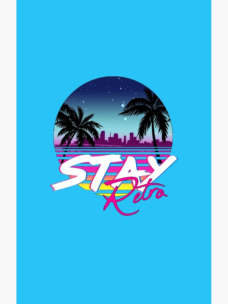 Stay Retro - Miami Vice Synthwave Nights by forge22