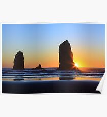 Canon Beach Needles Poster
