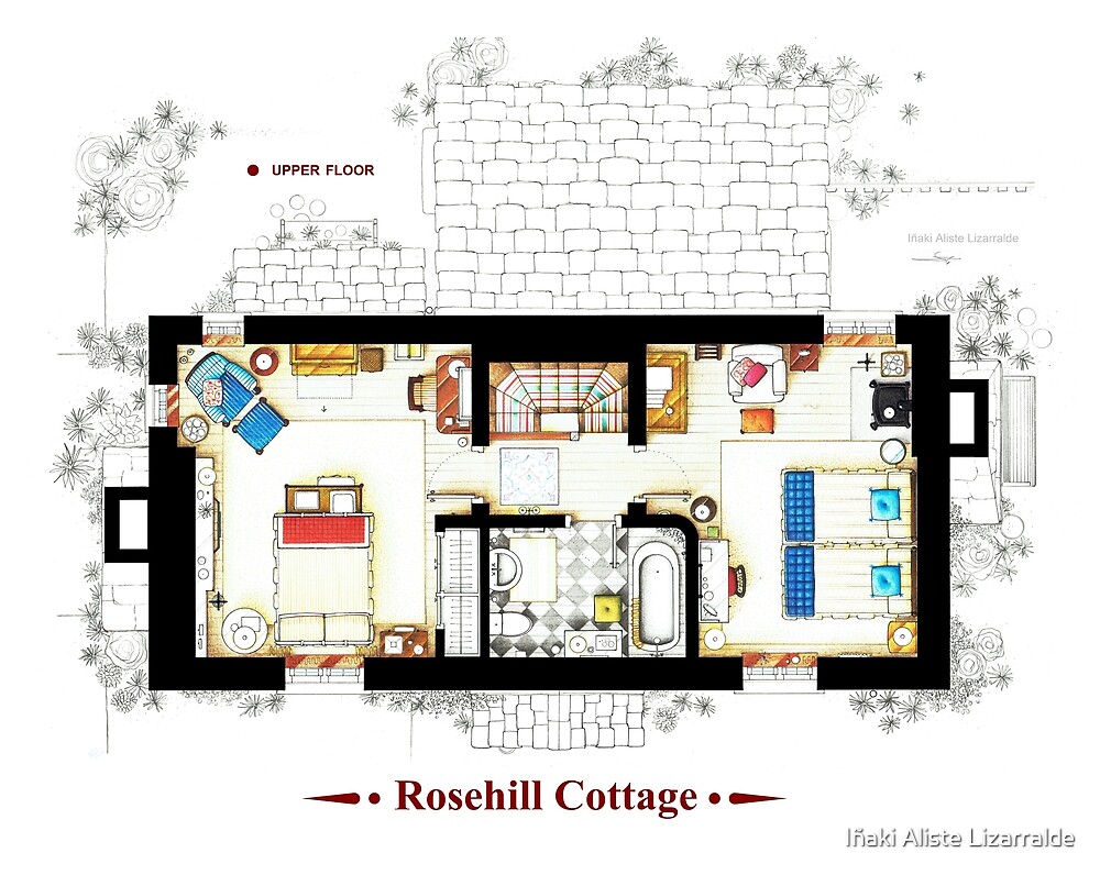 Rosehill Cottage From The Holiday Upper Floor B By Inaki Aliste