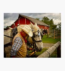 Bar U Ranch Photographic Print