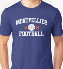Montpellier Fußball Athletic College Style 2 Farbe Slim Fit T-Shirt