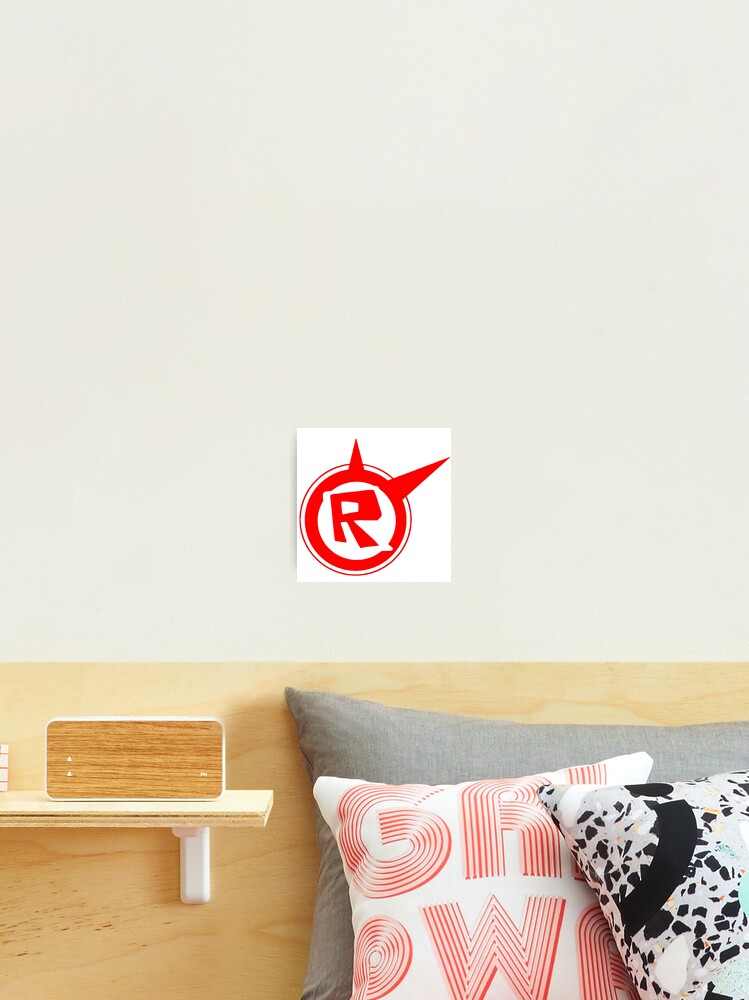 Roblox Logo Remastered Photographic Print By Lukaslabrat Redbubble - roblox logo remastered poster by lukaslabrat redbubble