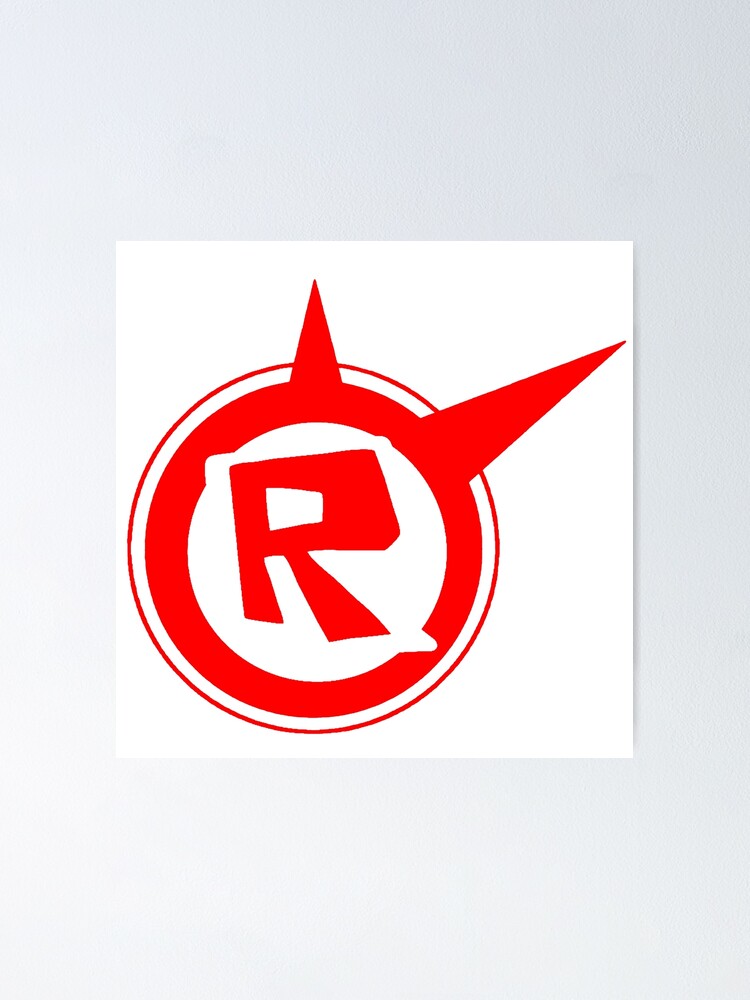 Roblox Logo Remastered Poster By Lukaslabrat Redbubble - roblox evilcodex com you tube roblox gratuit fleo info roblox