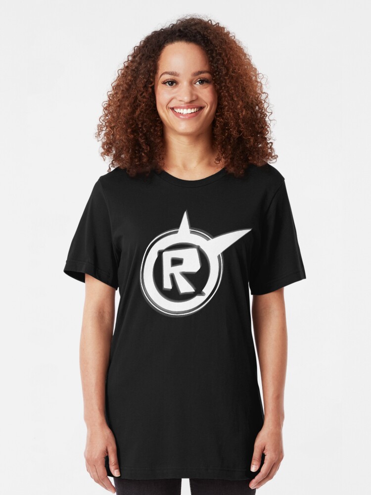 Roblox Logo Remastered Black T Shirt By Lukaslabrat Redbubble - roblox logo remastered photographic print by lukaslabrat redbubble