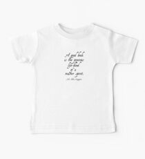 John Milton: "A good book is the precious life-blood of a master spirit" (from Areopagitica) Baby Tee