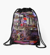 Looking to the night ahead Drawstring Bag