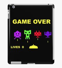 Game over retrogaming iPad Case/Skin