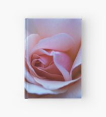 Blushing Pink Rose Hardcover Journal