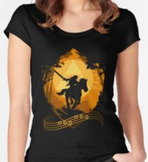 Epona's Song Women's Fitted Scoop T-Shirt