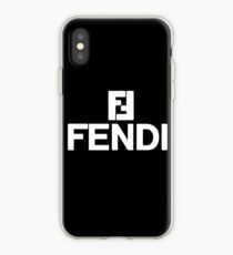fendi black iPhone Case