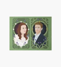 Fitz and Simmons art nouveau Art Board