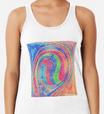 Abstraction Racerback Tank Top