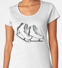 Ice skates Women's Premium T-Shirt
