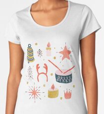 Noël avec des jouets T-shirt premium femme